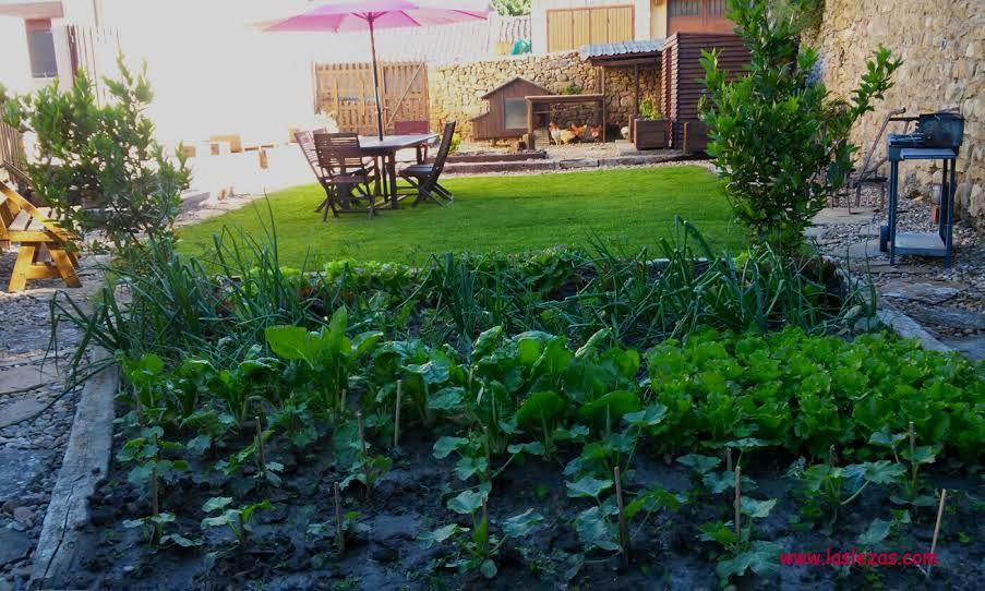 Casa Rural Las Lezas Biel Buitenkant foto