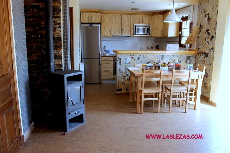 Casa Rural Las Lezas Biel Buitenkant foto